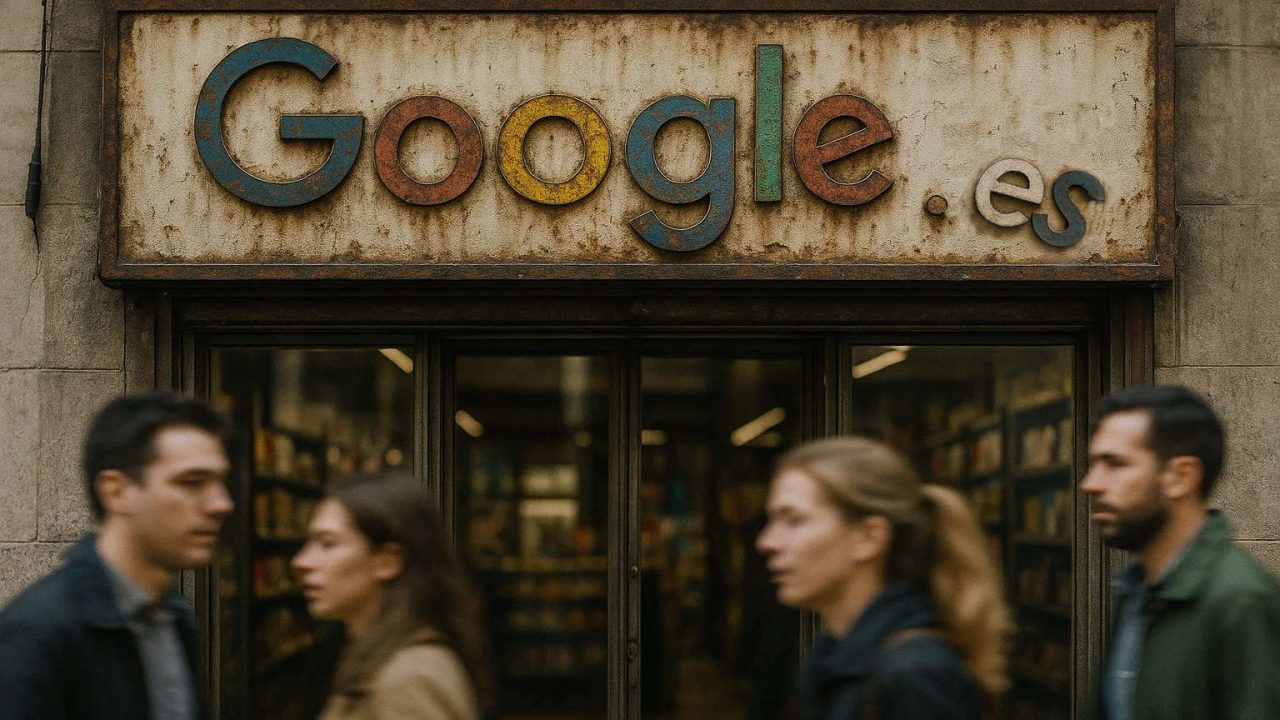 desaparición de google.es
